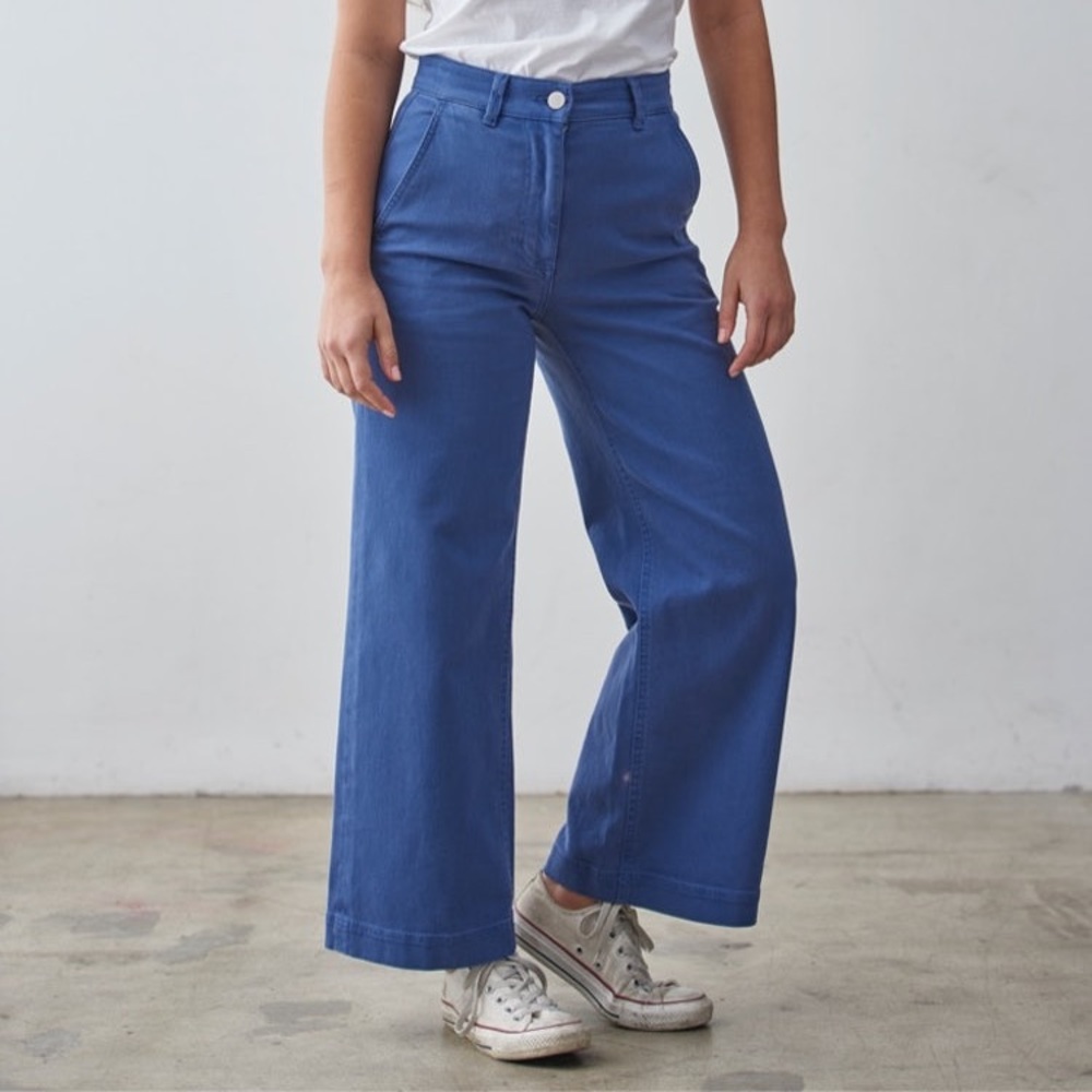 Everlane Wide Leg Crop Pants